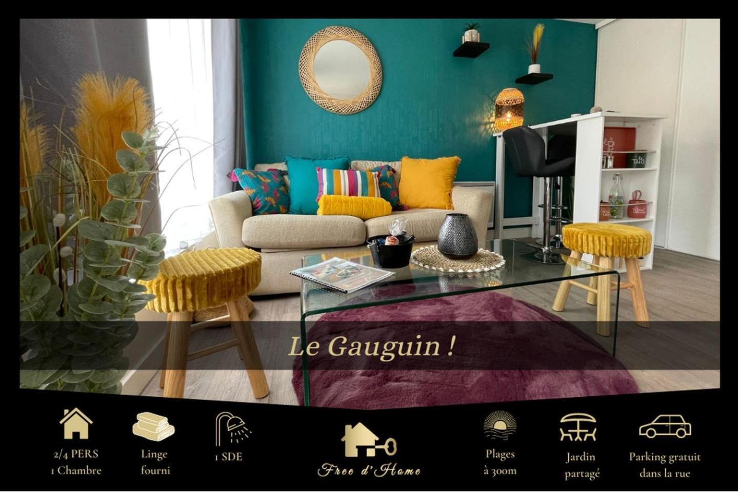 Le Gauguin, T2 Cosy, 2-4 Pers, A 300m Des Plages * Clohars-Carnoët